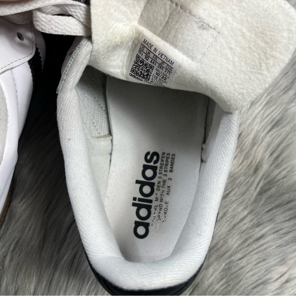 Adidas classic samba indoor soccer shoes white size 10.5 - Picture 5 of 16